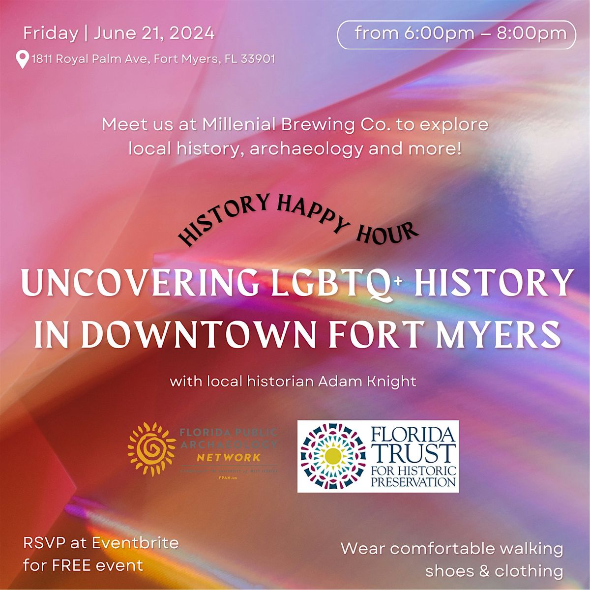History Happy Hour: Uncovering LGBTQ+ History in Downtown Fort Myers