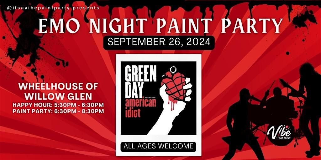 EMO Night Paint Party