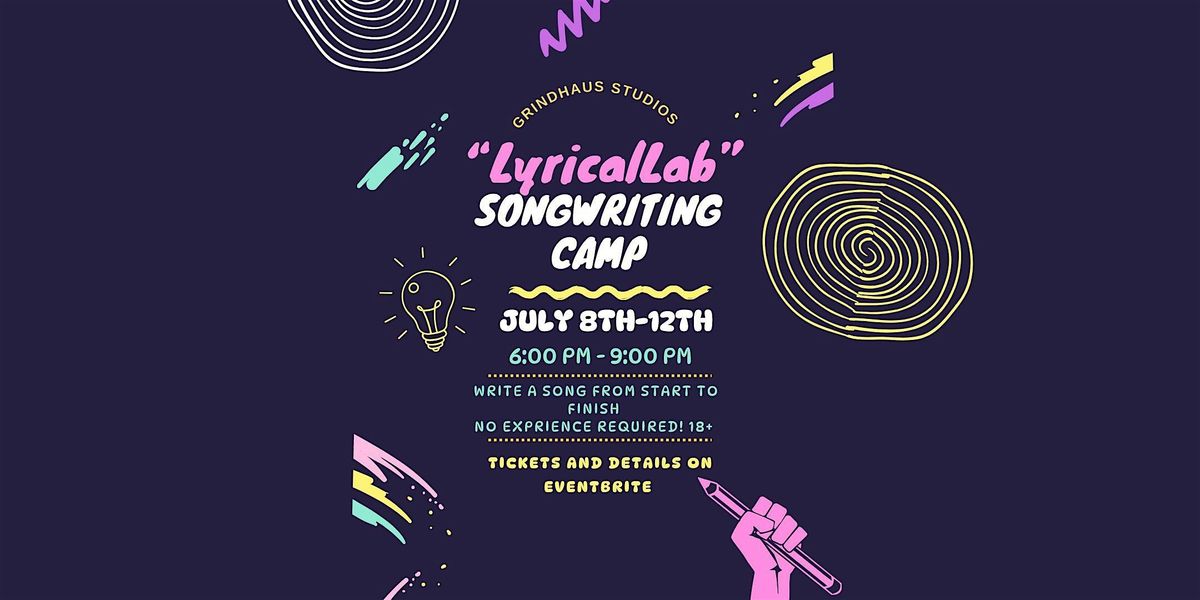 LyricalLab: Songwriting Camp
