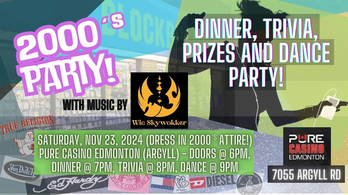 2000s Trivia, Dinner and Dance Party at The Social in Casino Edmonton!