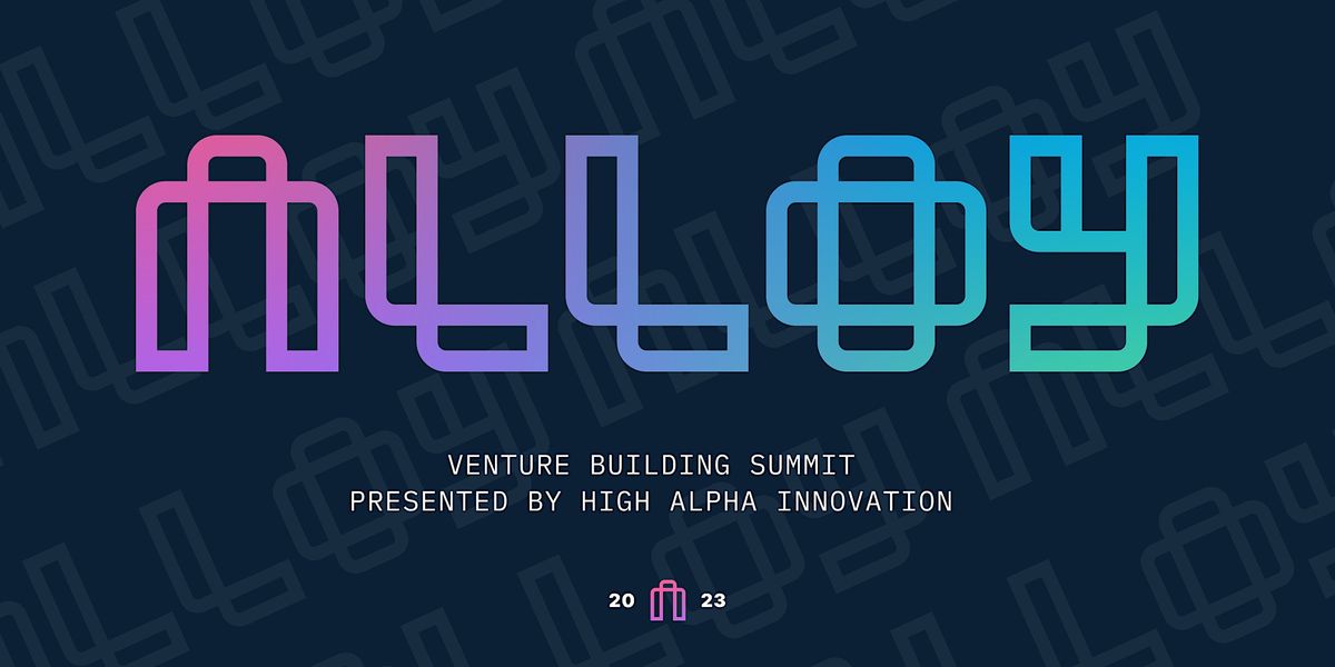 Alloy Venture Building Summit