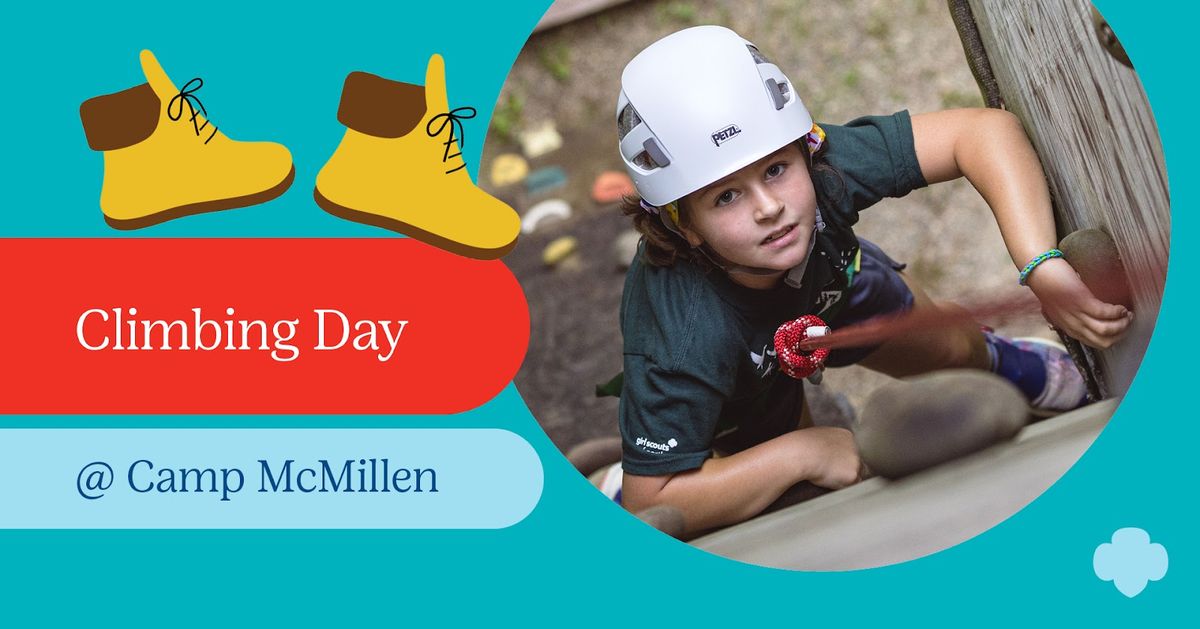 Climbing Day @ Camp McMillen 