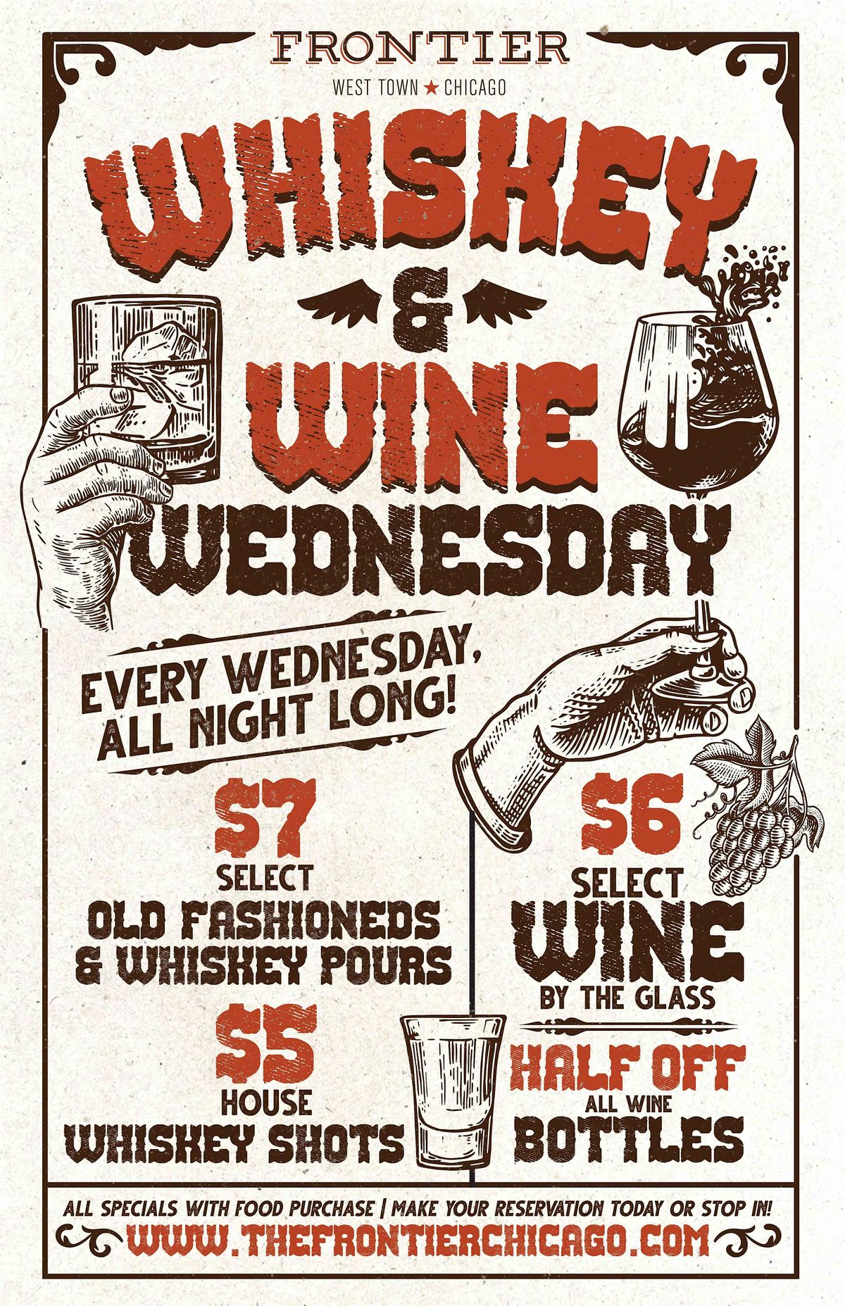 Whiskey & Wine Wednesdays