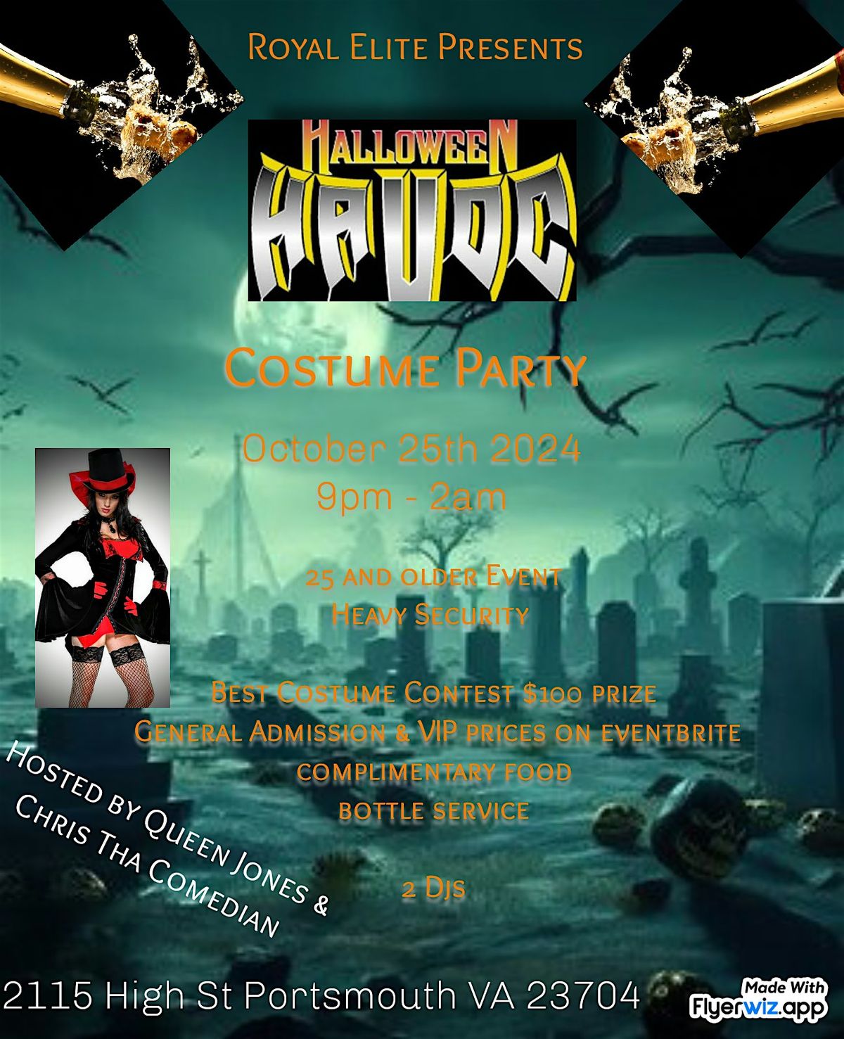 Royal Elite Presents Halloween Havoc Costume Party