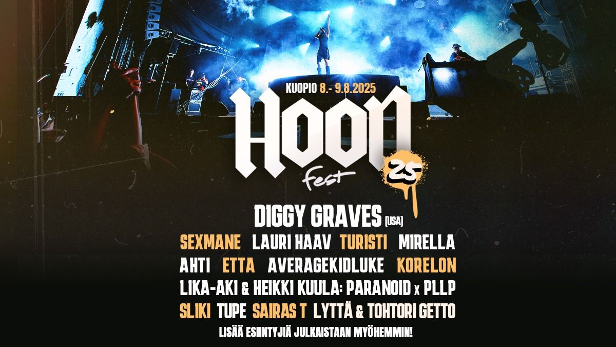 Hoodfest 2025 \/ Kuopionlahden kentt\u00e4