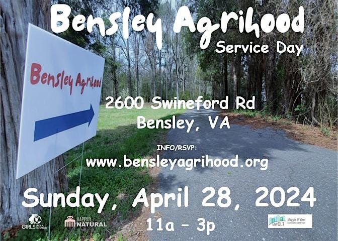 Bensley Agrihood Site Service Day - April 2024
