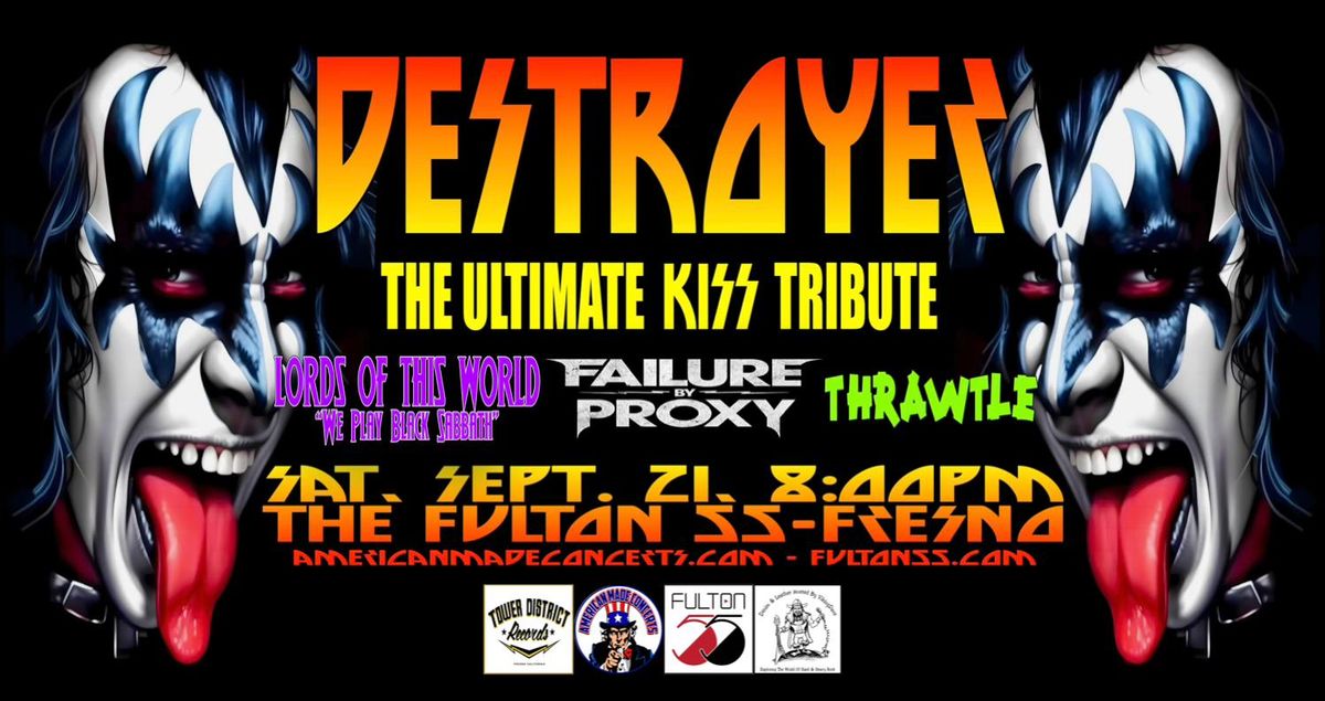 American Made Concerts Presents: Destroyer (KISS Tribute!)