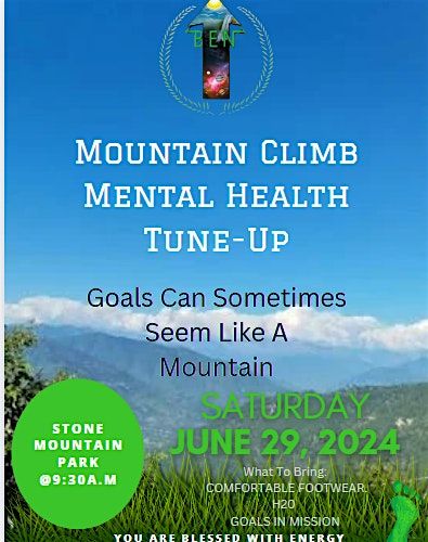 Bless Energy Network Mountain Climb Mental Health Tune-Up