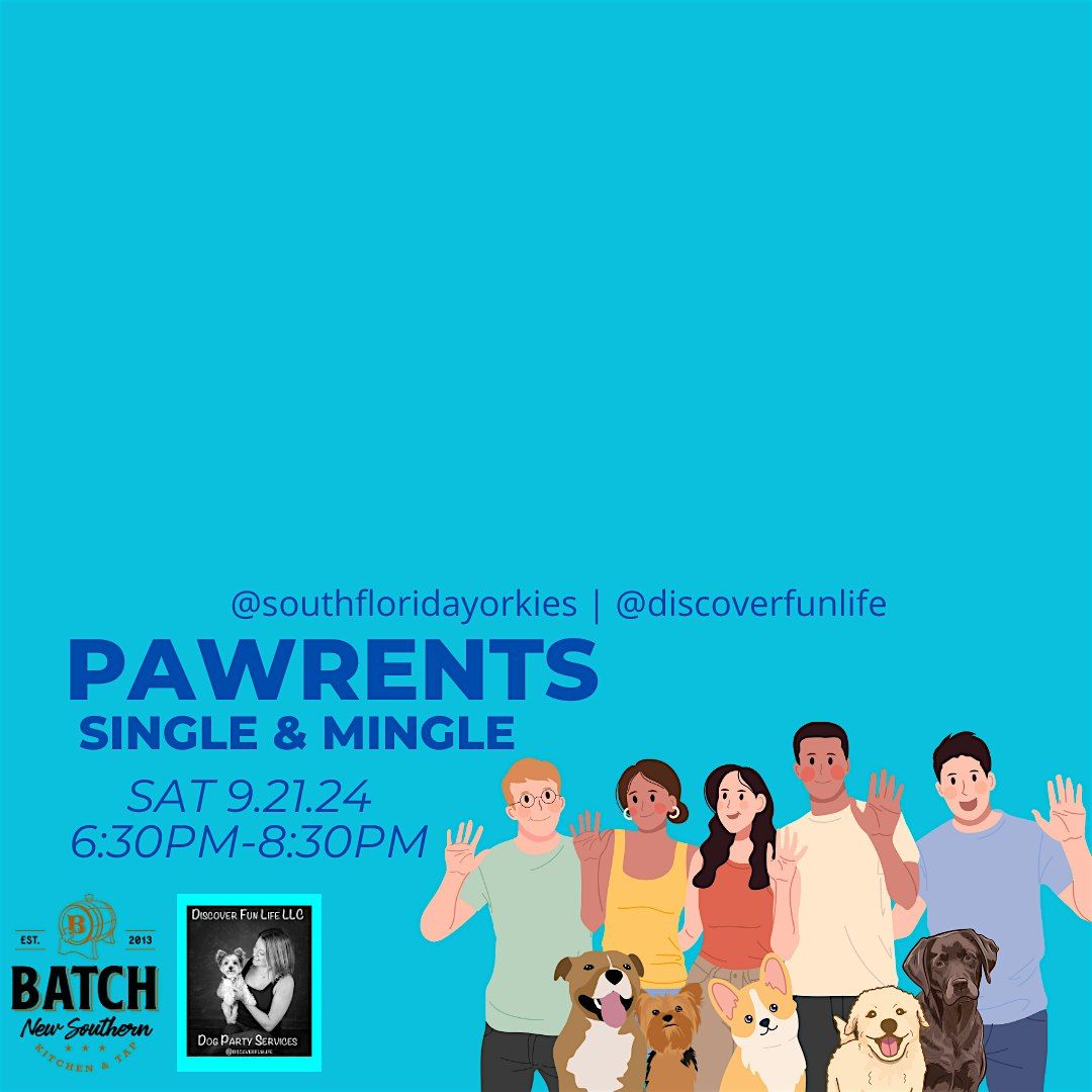 Pawrents Single & Mingle Event