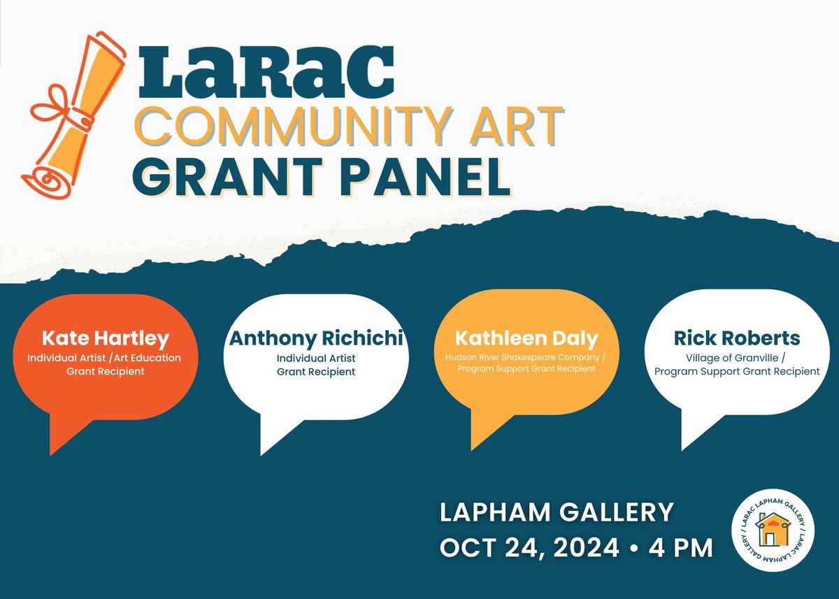 Community Art Grant Panel Discussion