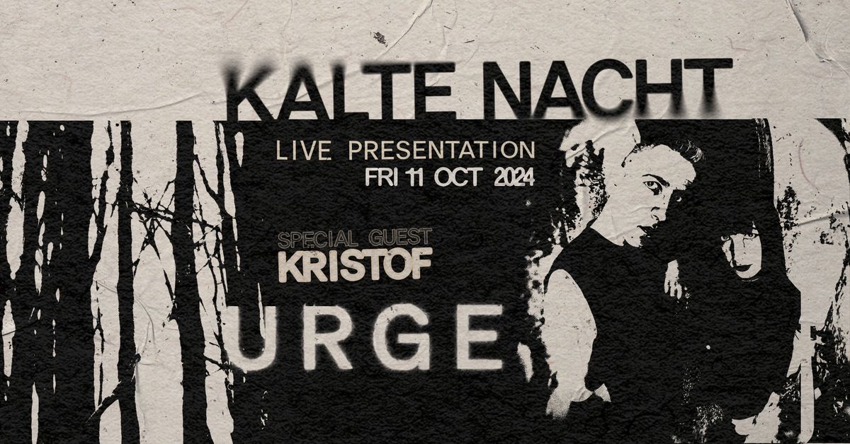 Kalte Nacht 'U R G E' Live Presentation @ \u0399\u039b\u0399\u039f\u039d plus