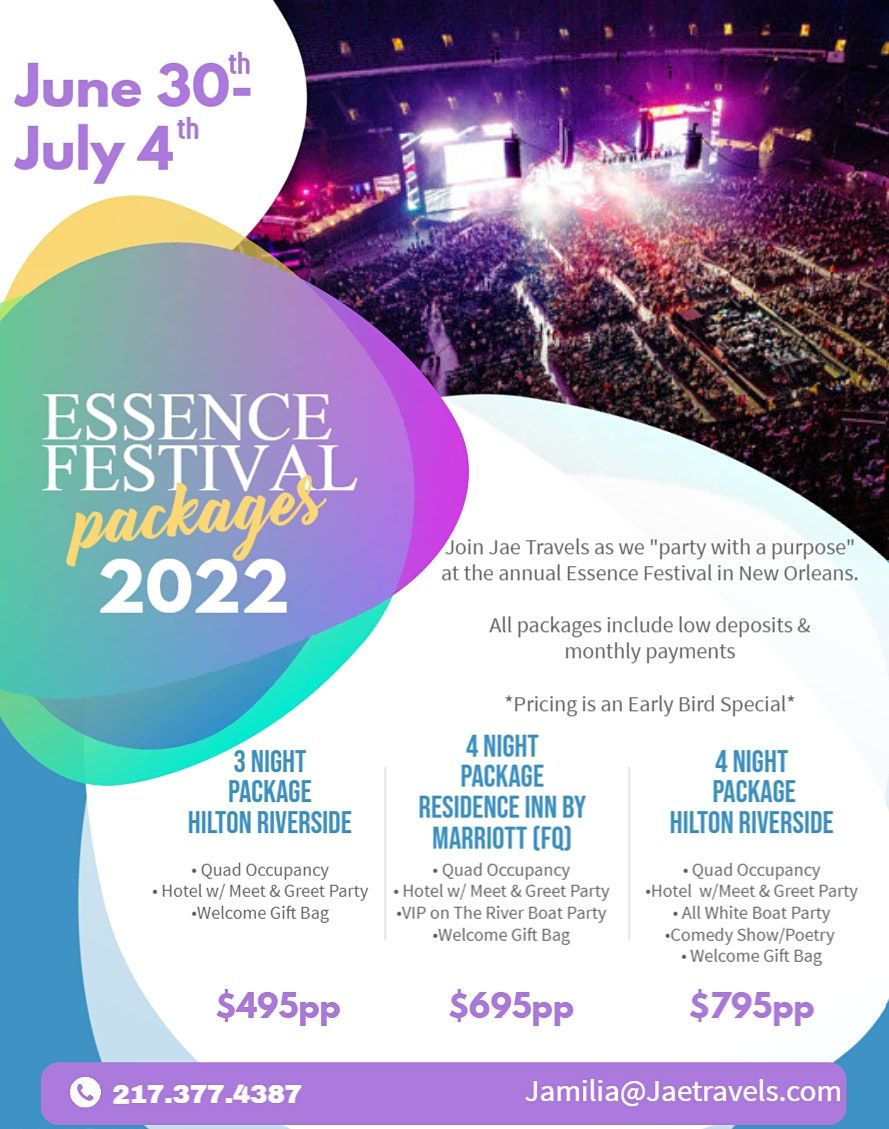 Essence Festival 2022 Hotel and Party Packages, Residence Inn by