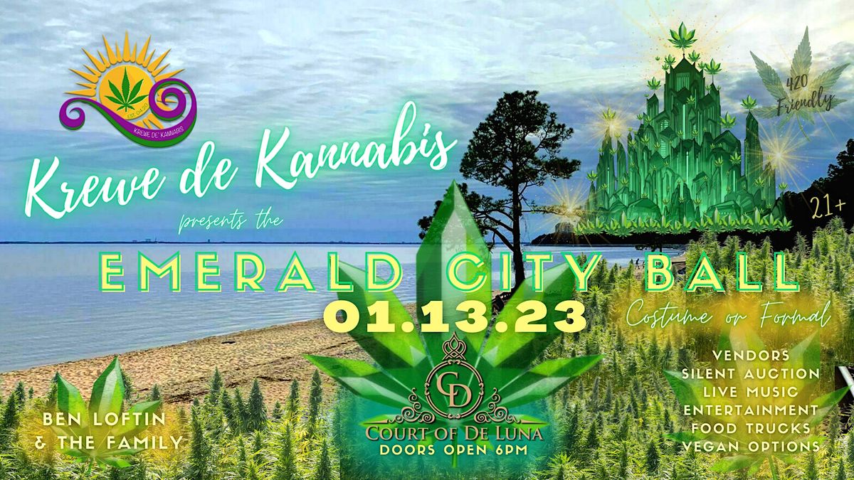 Krewe de Kannabis Inaugural Mardi Gras Ball: Enter the Emerald City