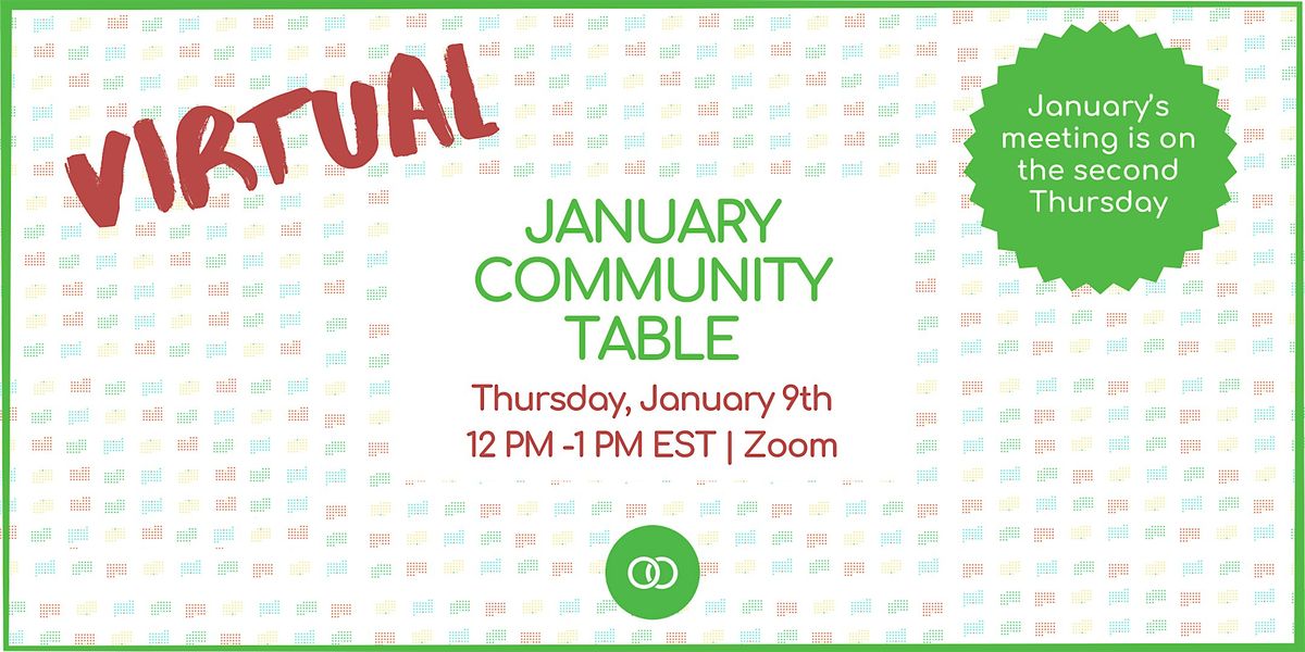 Branchfood's January Community Table