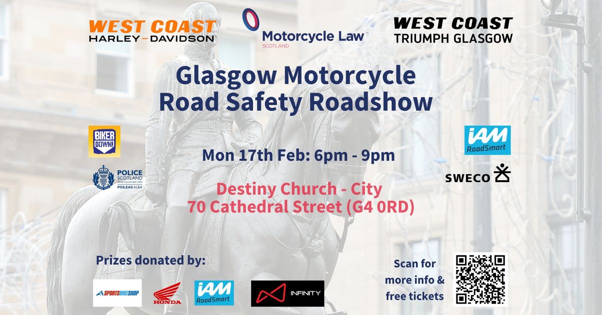 Glasgow Motorcycle Road Safety Roadshow 2025