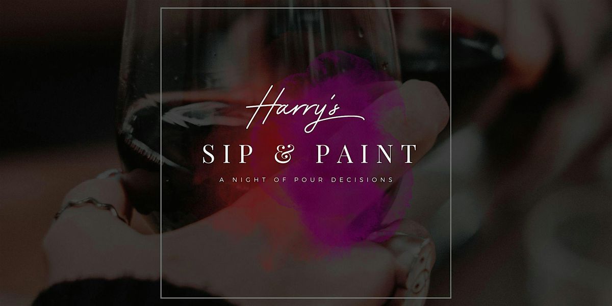 Harry's Sip & Paint Night