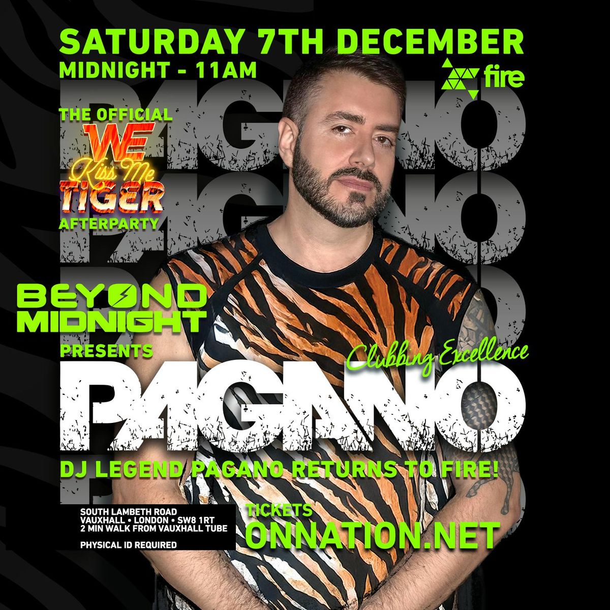 Beyond - The Return of Pagano - Official We Party Afterparty!