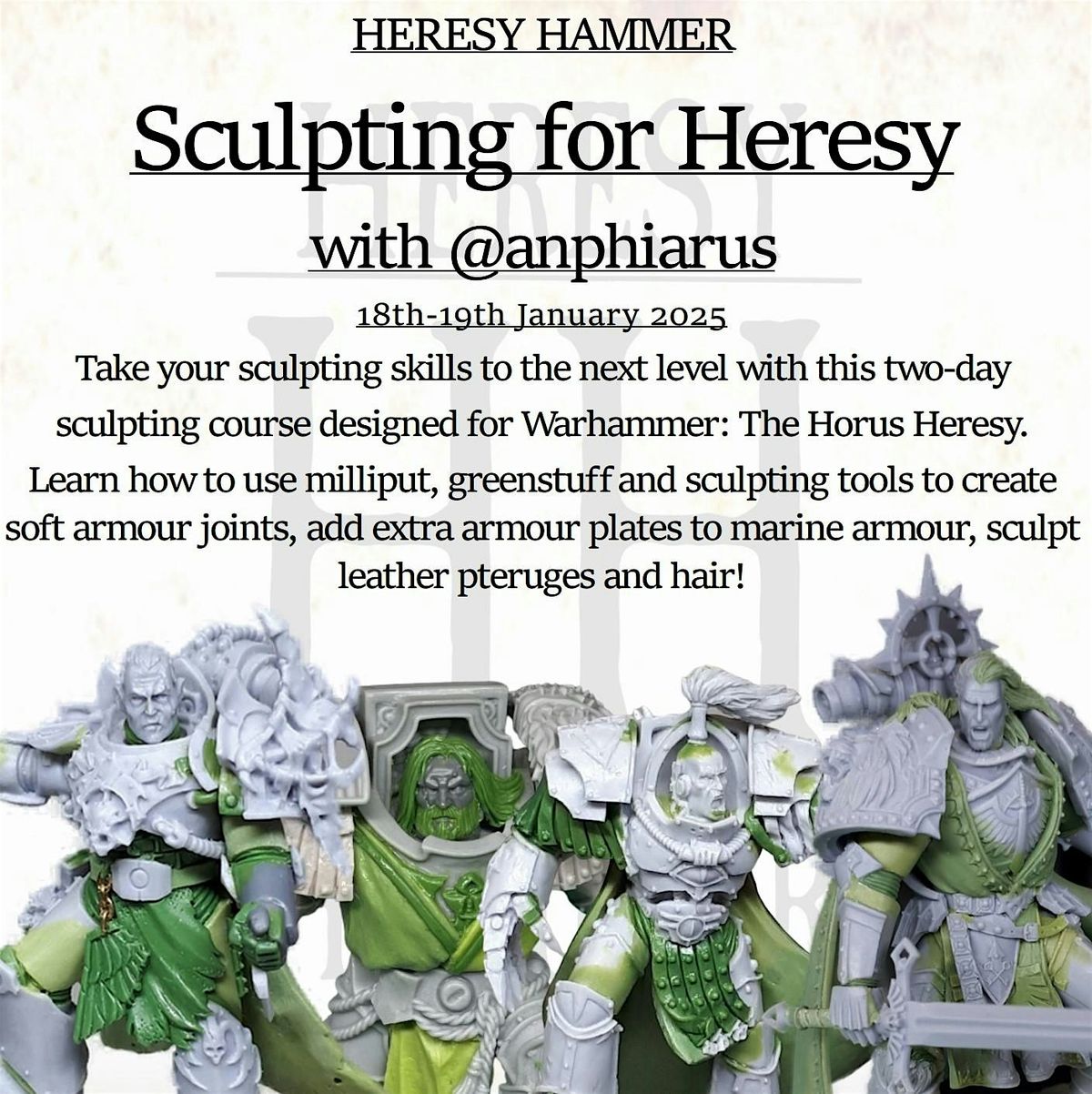 Sculpting for Heresy with @anphiarus