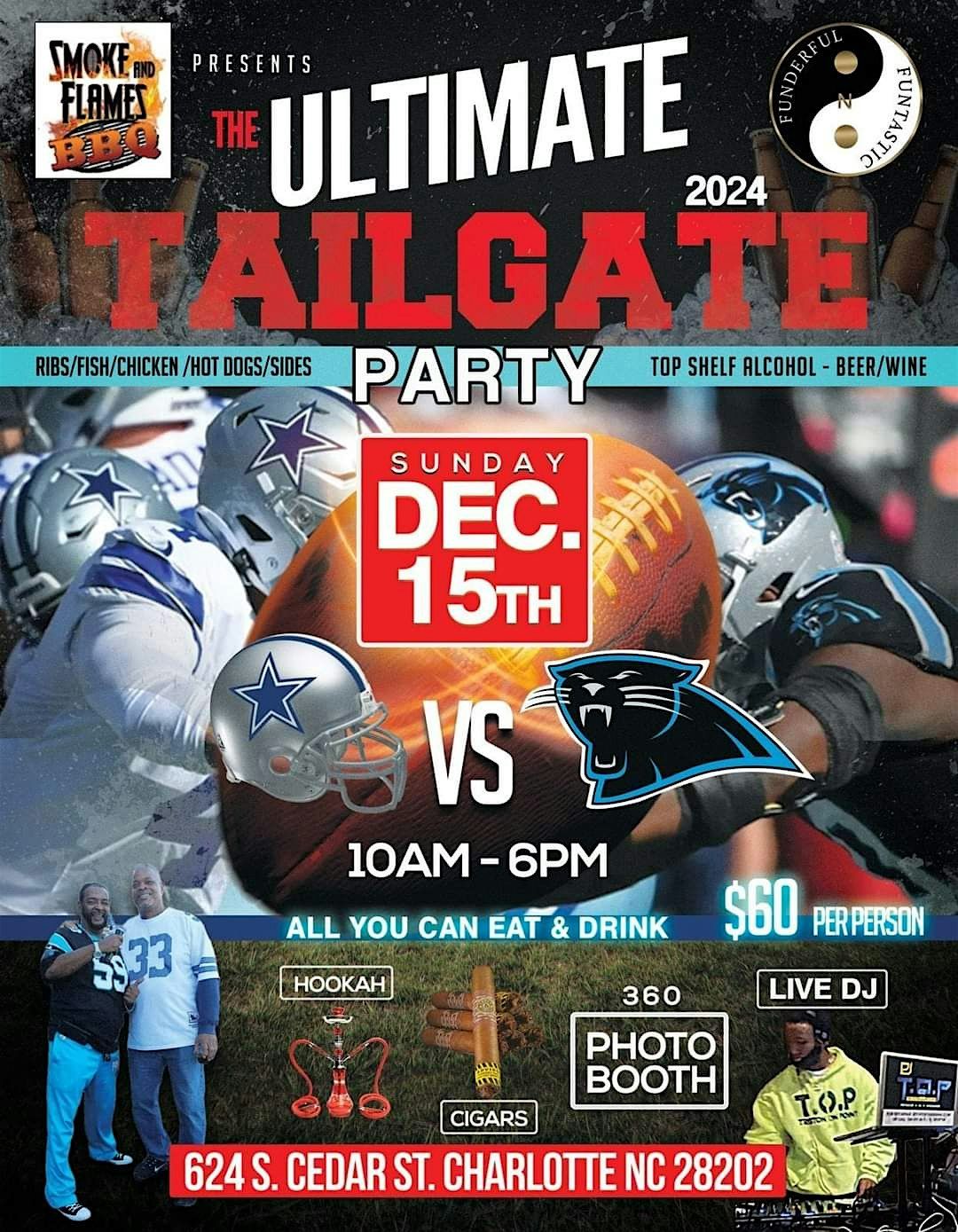 FUNDERFUL N FUNTASTIC FUN ULTIMATE TAILGATE ROUND TRIP PARTY BUS RIDE