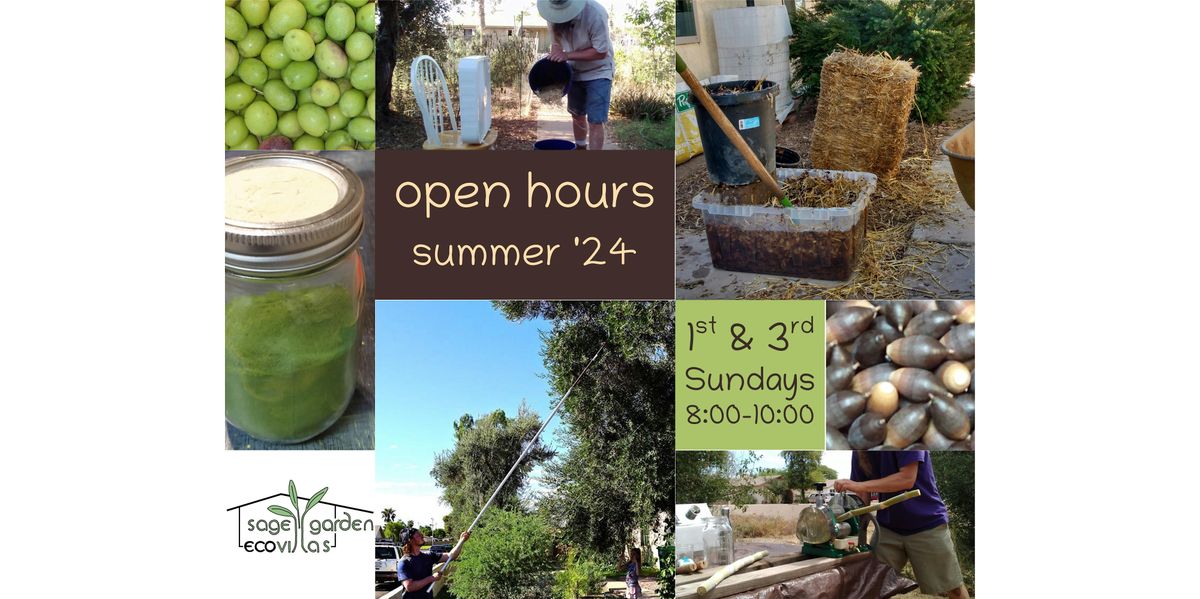 Minifarm Open Hours, Summer2024