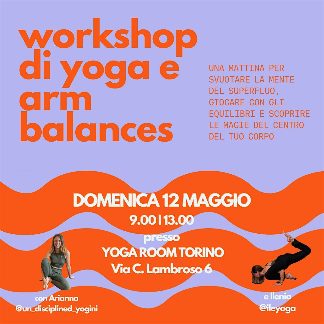 Yoga& Arm Balance Workshop