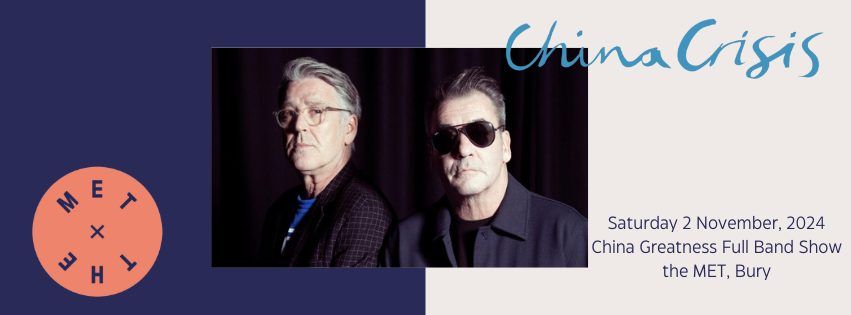 China Crisis Full Band LIVE at the Met, Bury