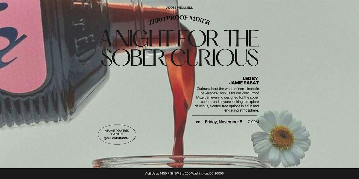 Zero-Proof Mixer: A Night for the Sober Curious