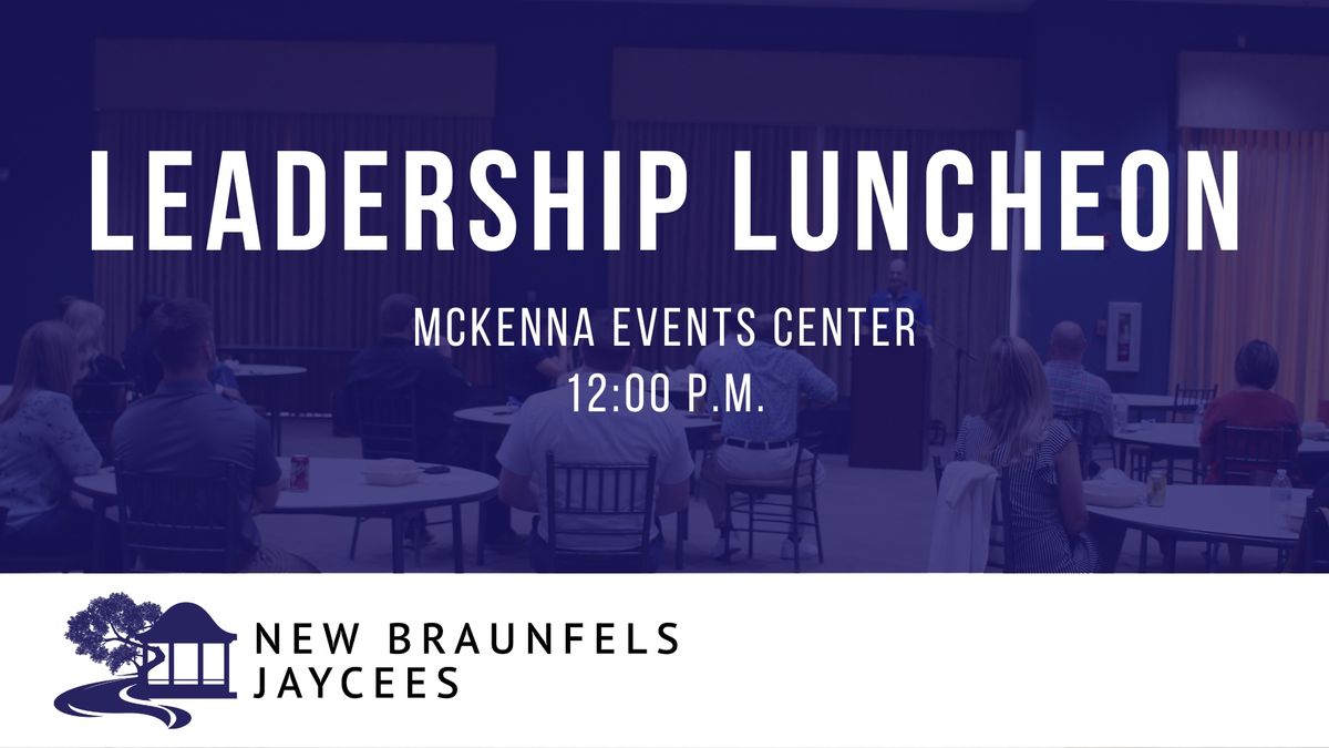 Jaycees Leadership Luncheon