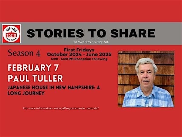 STORIES TO SHARE: Paul Tuller