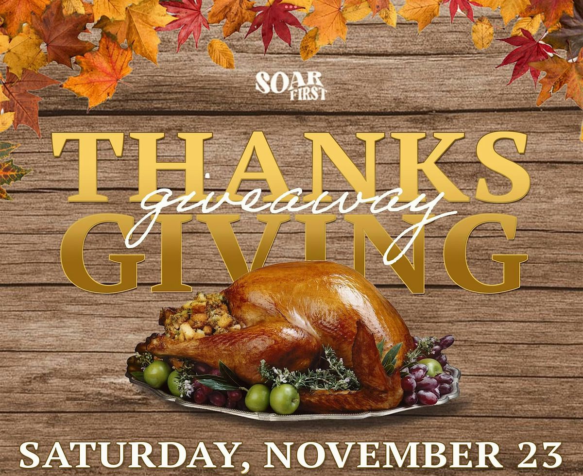 FREE Thanksgiving Family Food Drive-Thru Giveaway