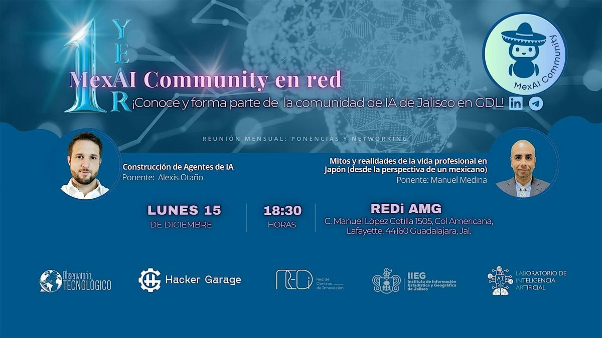 Comunidad de IA en Guadalajara, reuni\u00f3n de diciembre 2025