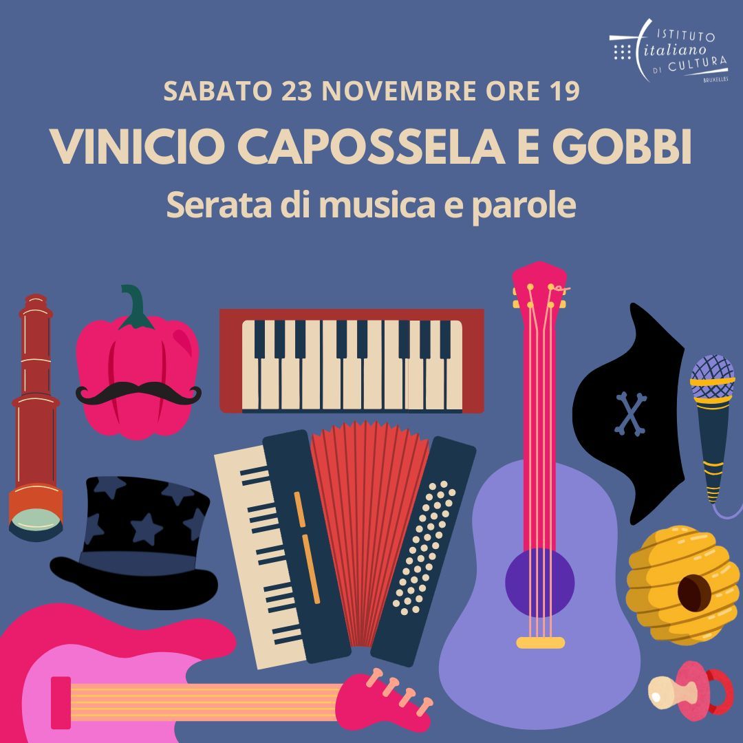 Incontro con Vinicio Capossela e Gobbi