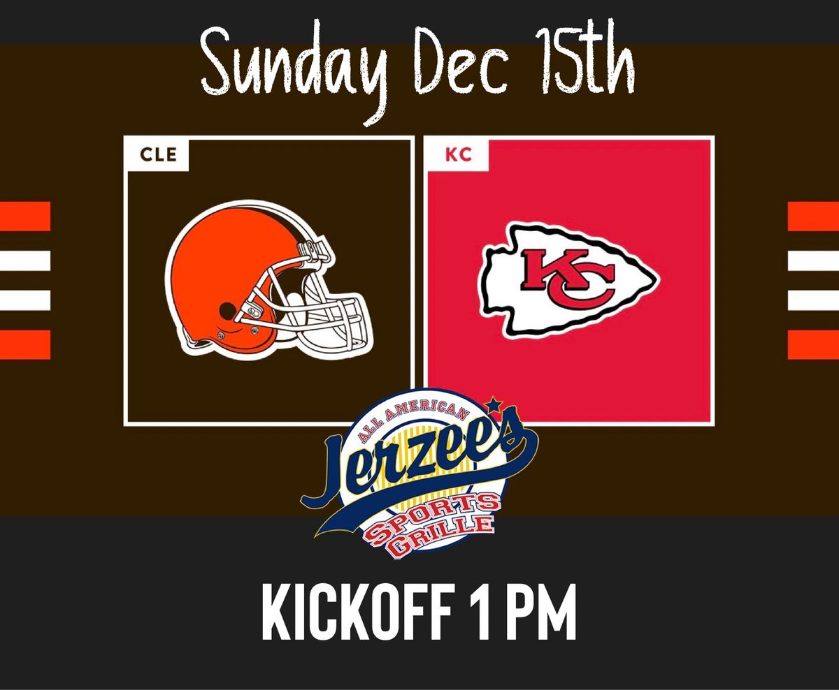 Browns vs Chiefs 