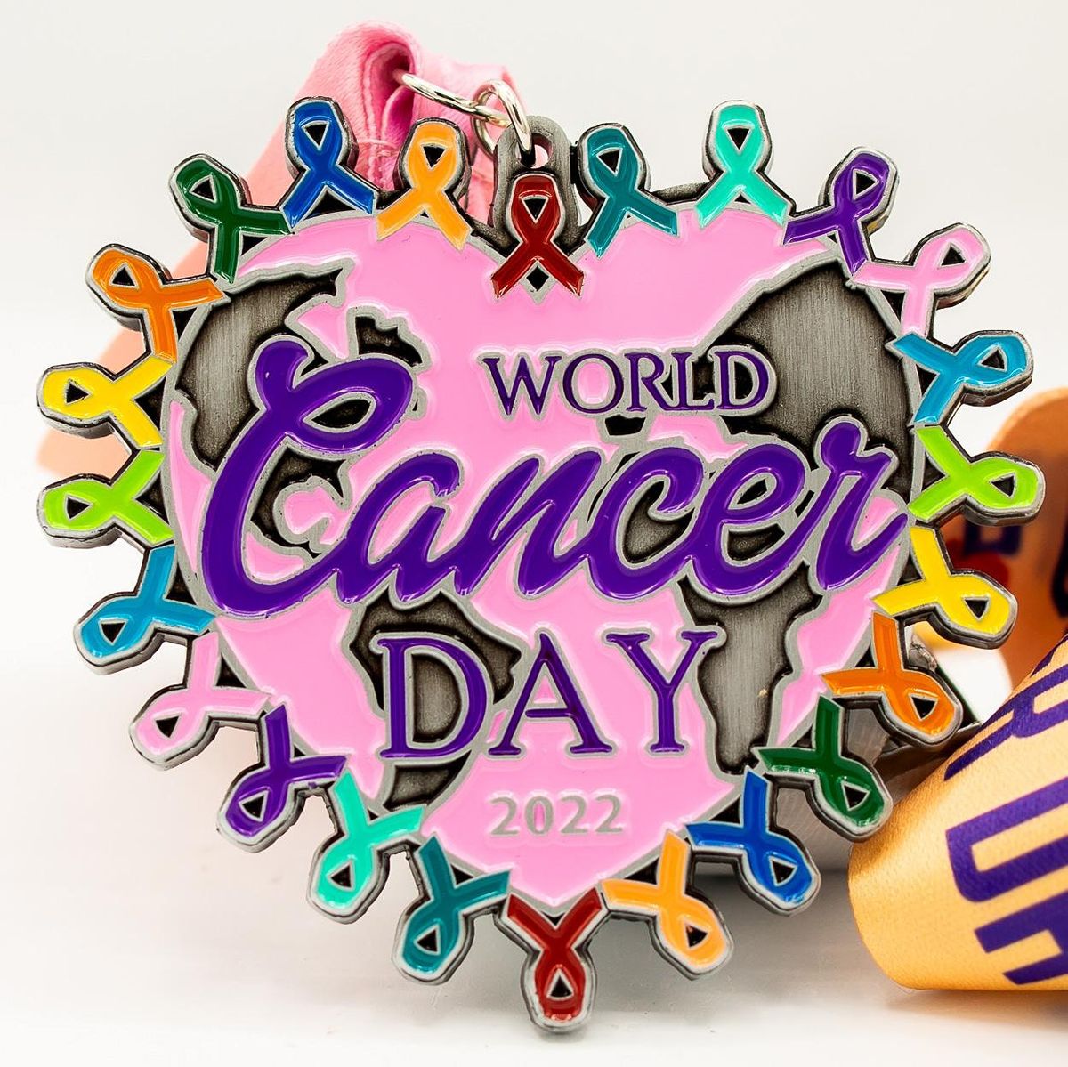World Cancer Day 1M 5K 10K 13.1 26.2-Save $5