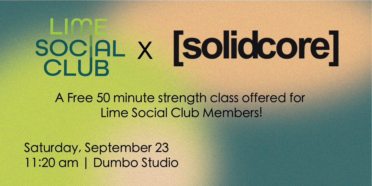 [solidcore] x Lime Social Club
