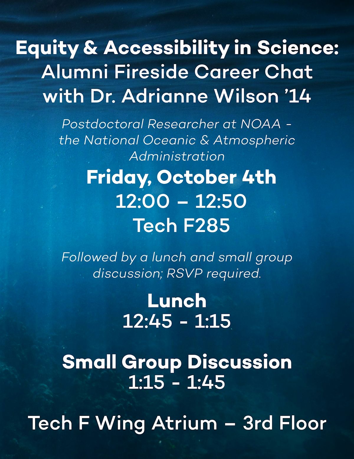 Equity & Accessibility in Science | Alumni Fireside Career Chat