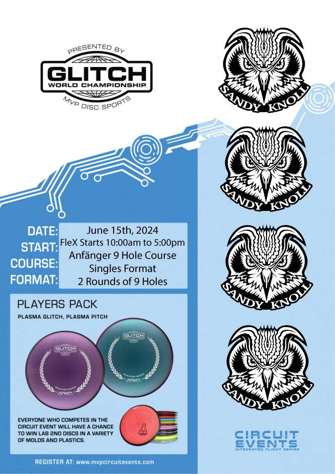 2024 Glitch World Championship Qualifier Sandy Knoll Anf\u00e4nger