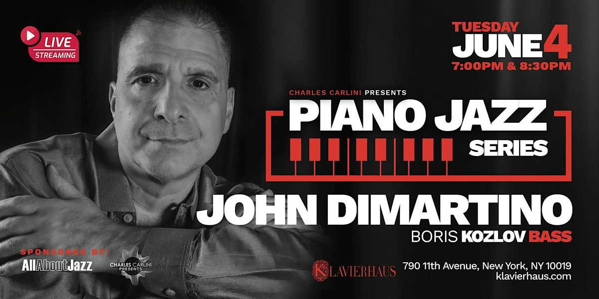 Piano Jazz Series: John Di Martino