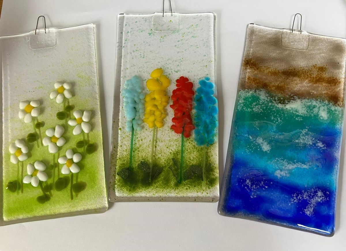 Fused Glass Window Hangings