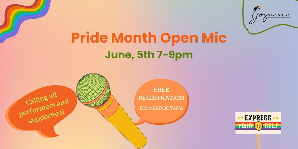 Pride Month Open Mic