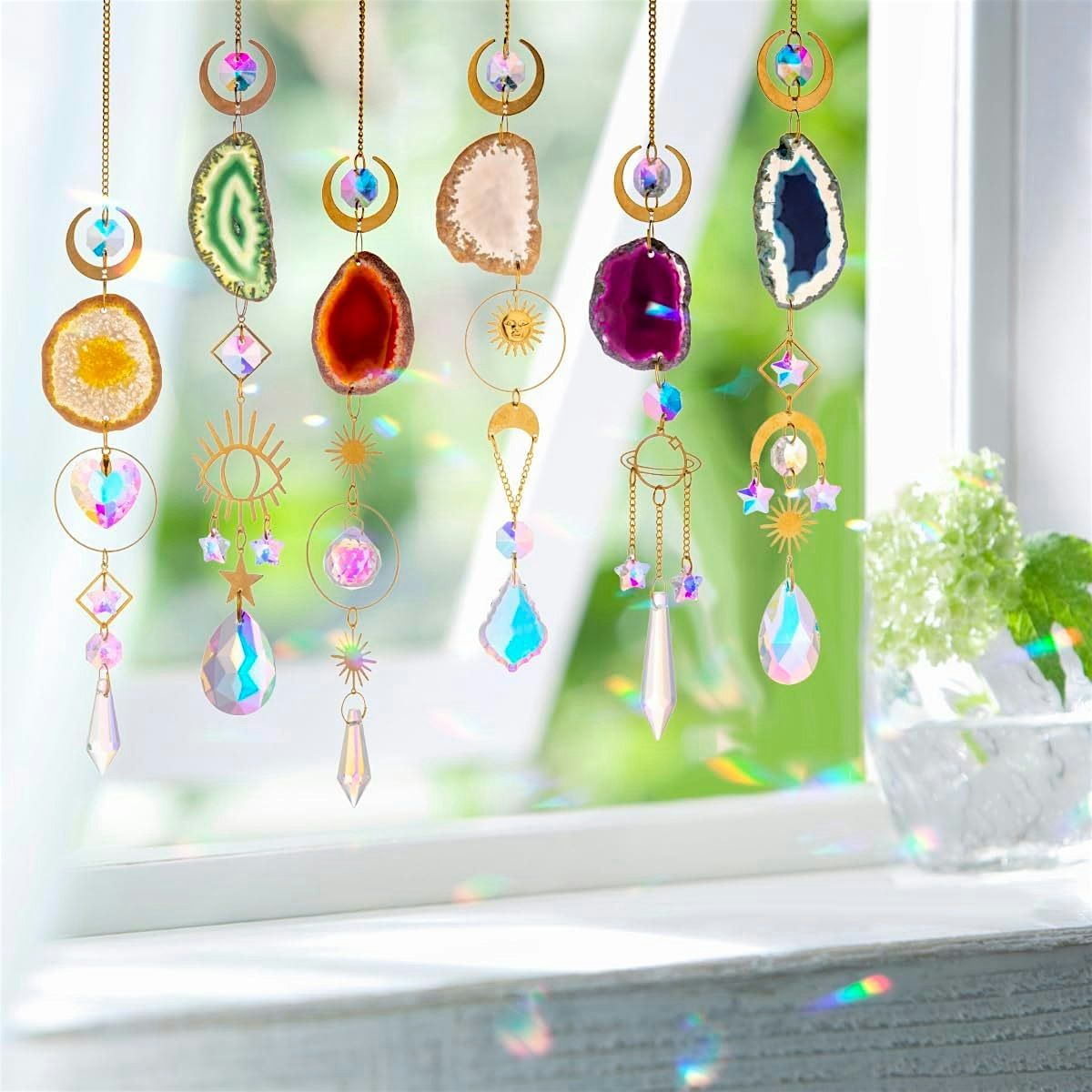 CRYSTAL SUNCATCHERS