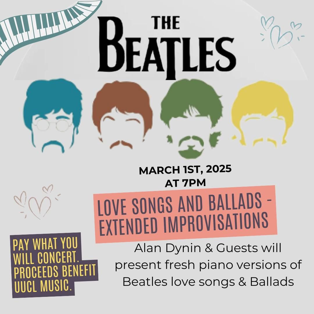 BEATLES LOVE SONGS AND BALLADS - EXTENDED IMPROVISATIONS 