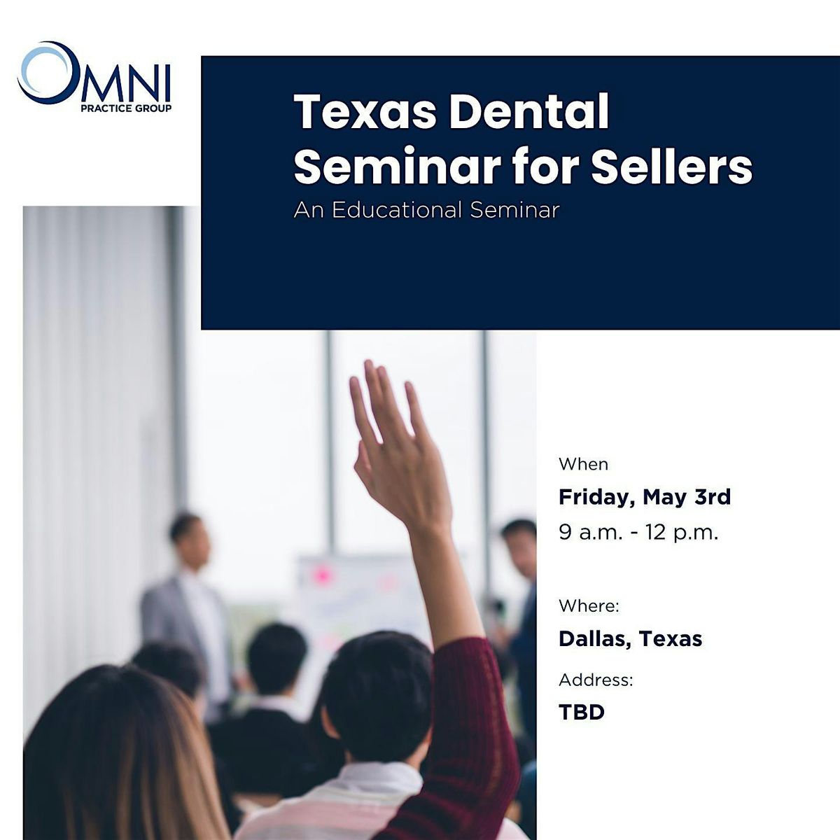Texas Dental Seminar for Sellers