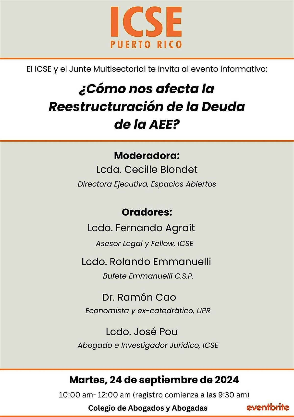 \u00bfC\u00f3mo nos afecta la Reestructuraci\u00f3n de la Deuda de la AEE?