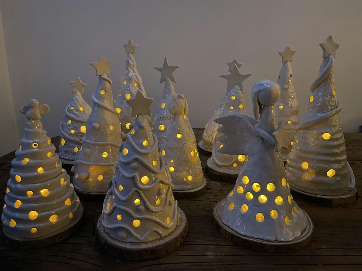 Clay Christmas Tree Lights