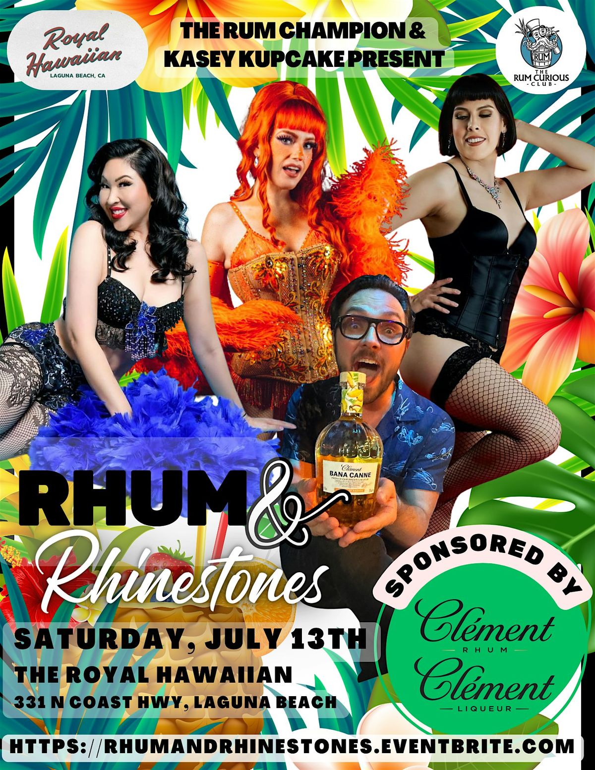 Rhum & Rhinestones- an exclusive tasting event