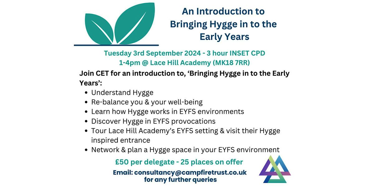 An Introduction to Bringing Hygge in to the Early Years, Lace Hill ...