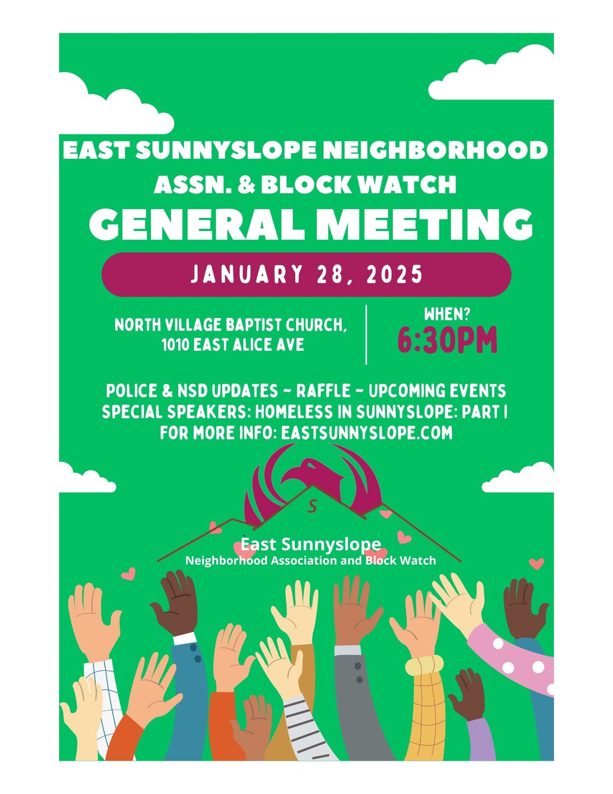 January General Meeting