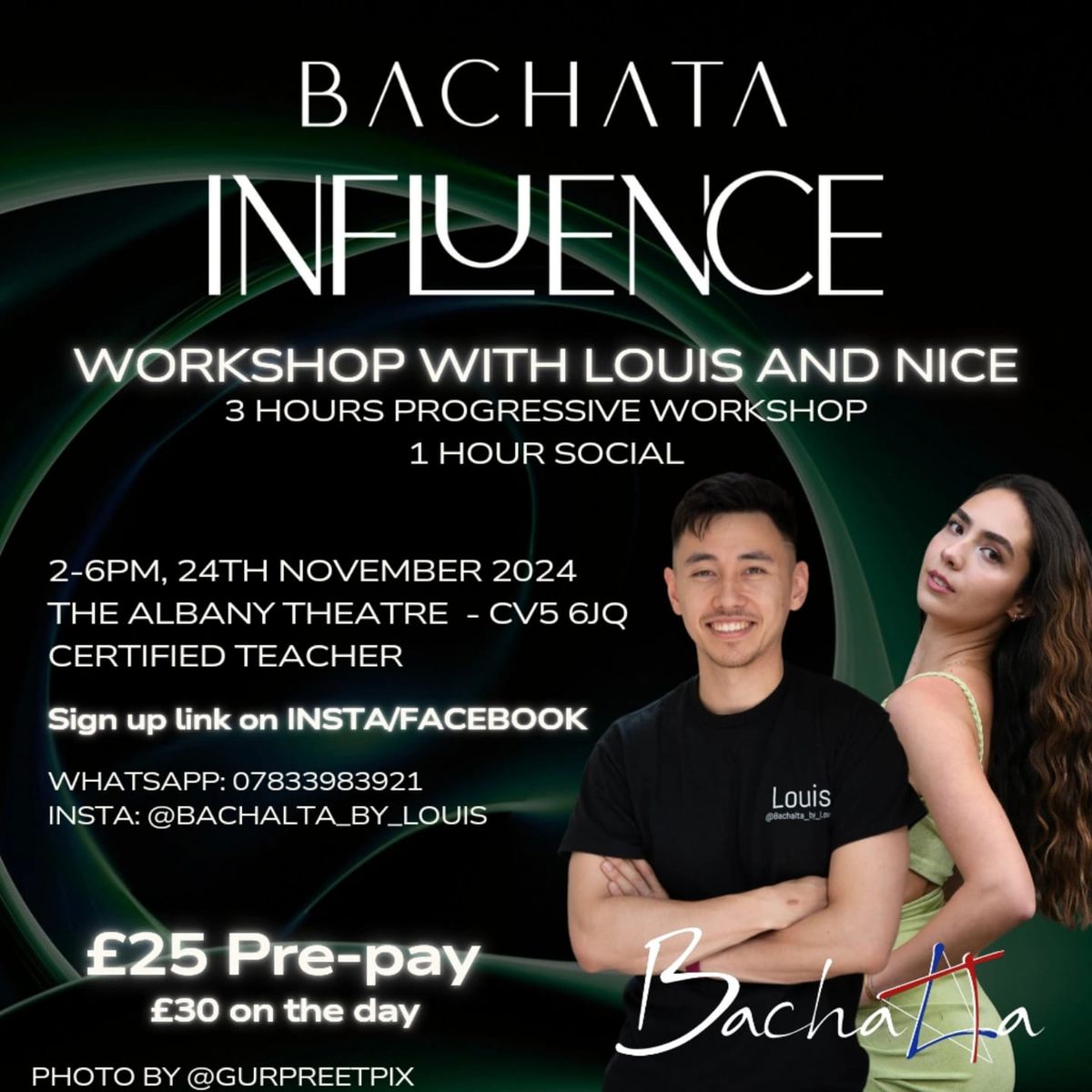 Bachata INFLUENCE Workshop