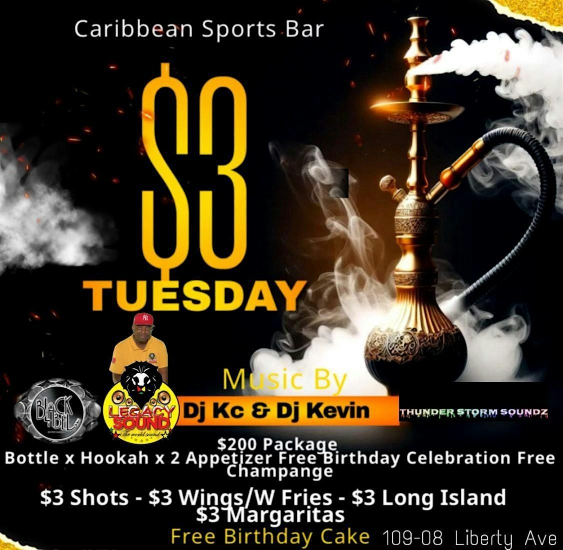 $3 THURSDAY -333 THURSDAY